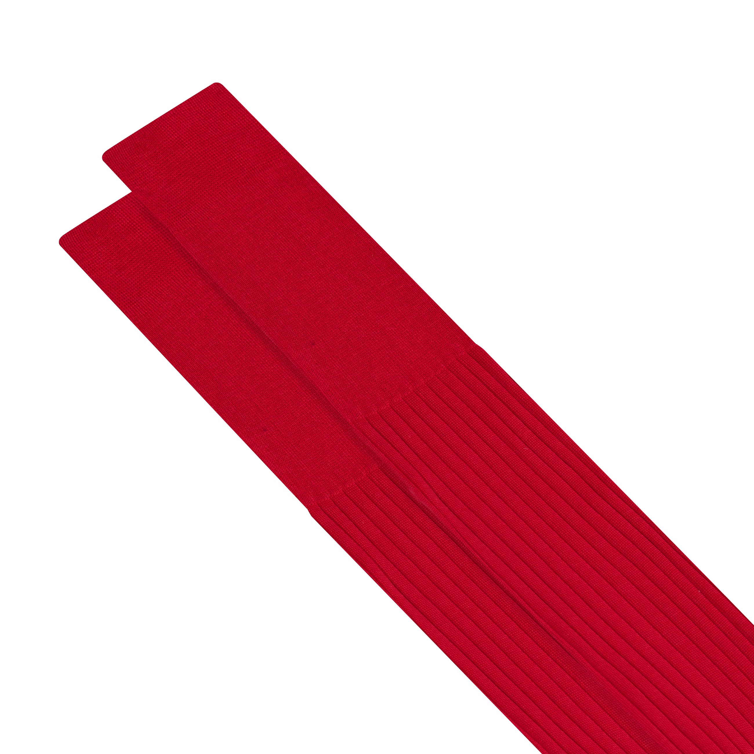 Knee-high socks | Cotton | Red