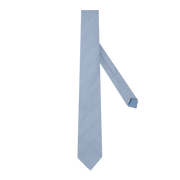 Cravatta | Cotone Seta | Azzurro