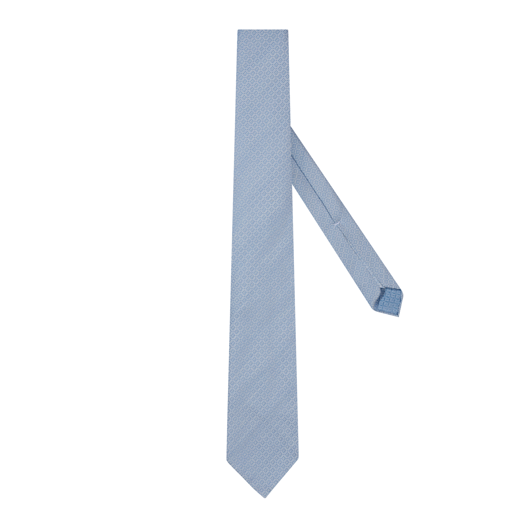 Cravatta | Cotone Seta | Azzurro
