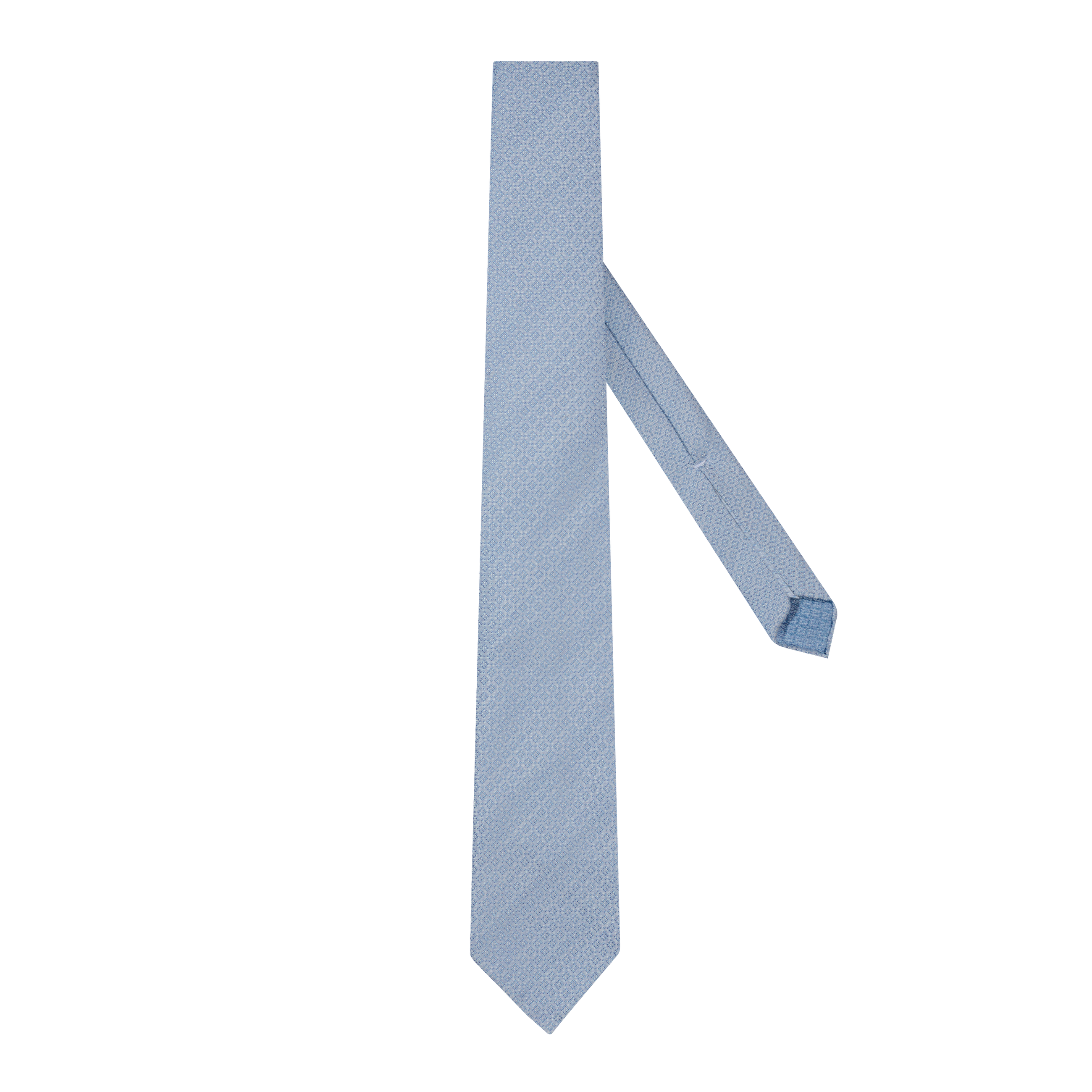 Cravatta | Cotone Seta | Azzurro