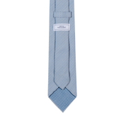 Cravatta | Cotone Seta | Azzurro