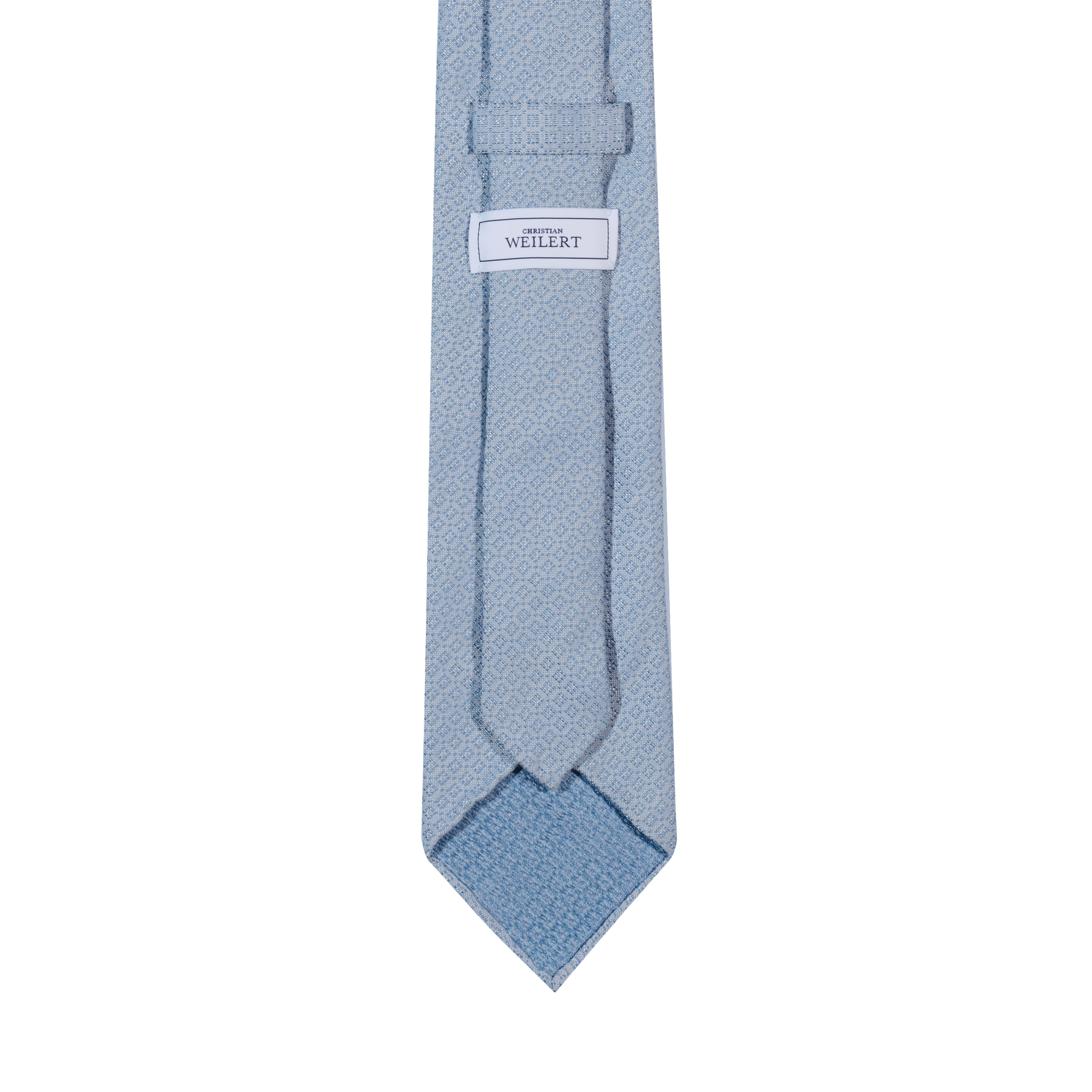 Cravatta | Cotone Seta | Azzurro