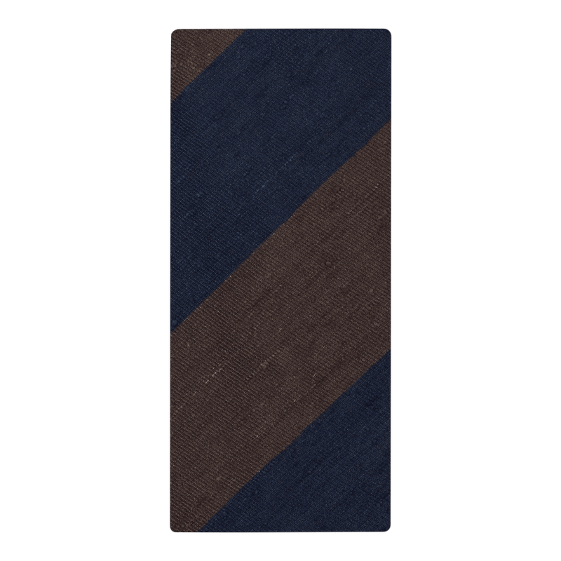 Trieste | Seta Ashoka | Blu-Marrone