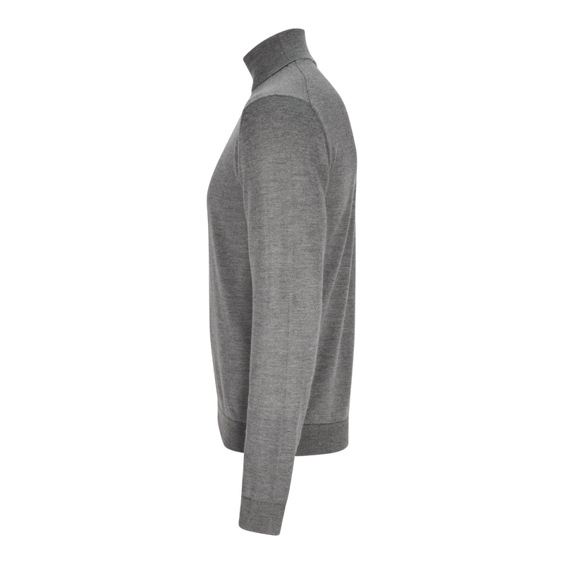 Rollkragenpullover Grau