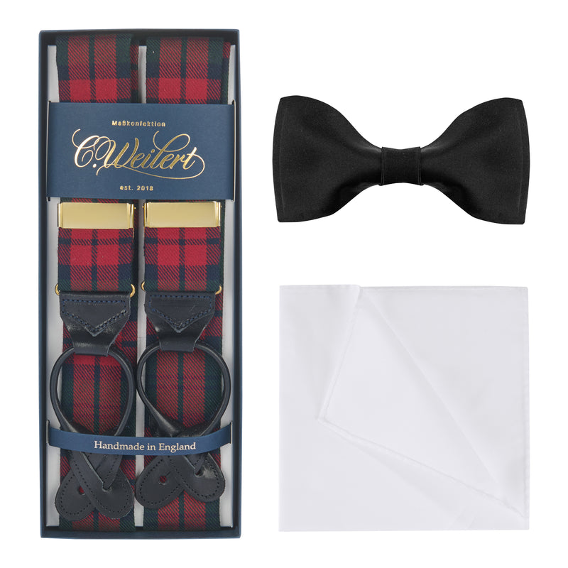 Black-Tie Bundle Tartan Rot