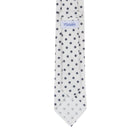 5 - Fold tie with floral print in pure silk - Christian Weilert