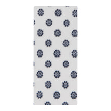 5 - Fold tie with floral print in pure silk - Christian Weilert