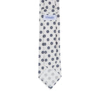 5 - Fold tie with floral print in pure silk - Christian Weilert