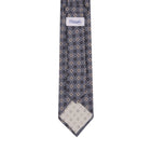 5 - Fold tie with ornaments in pure silk - Christian Weilert