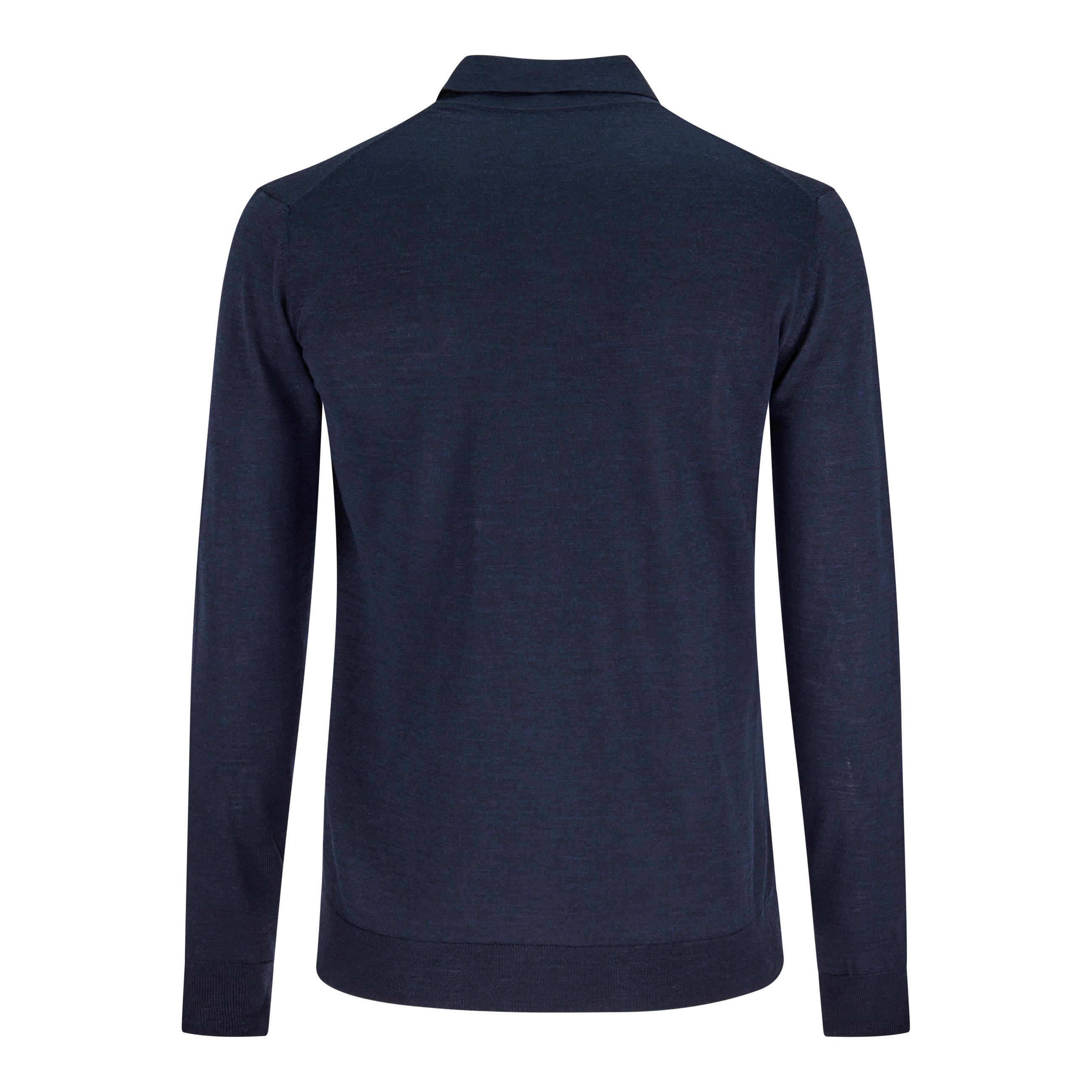 Longsleeve Polo Dunkelblau