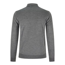 Longsleeve Polo Grau