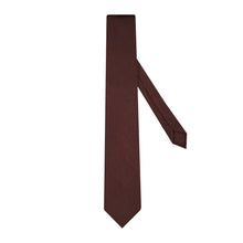 7 - Fold tie Garza Grossa in burgundy - Christian Weilert