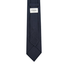 7 - Fold tie Garza Grossa in dark blue - Christian Weilert