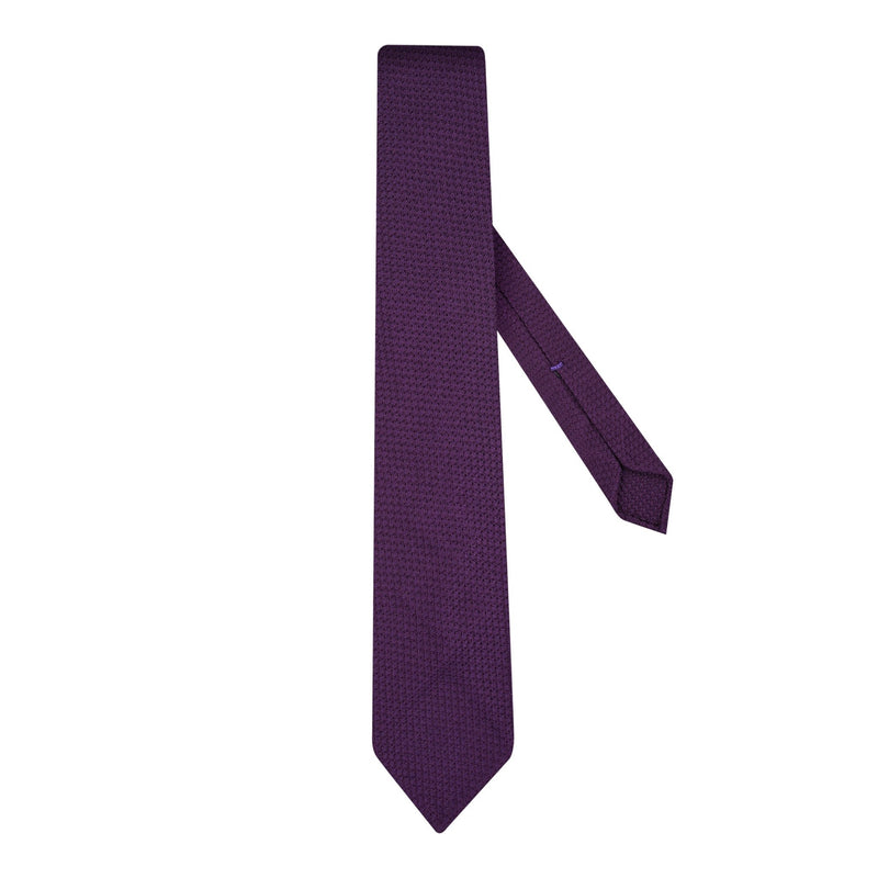 7 - Fold tie Garza Grossa in purple - Christian Weilert