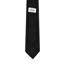 7 - Fold tie Garza Grossa in black - Christian Weilert