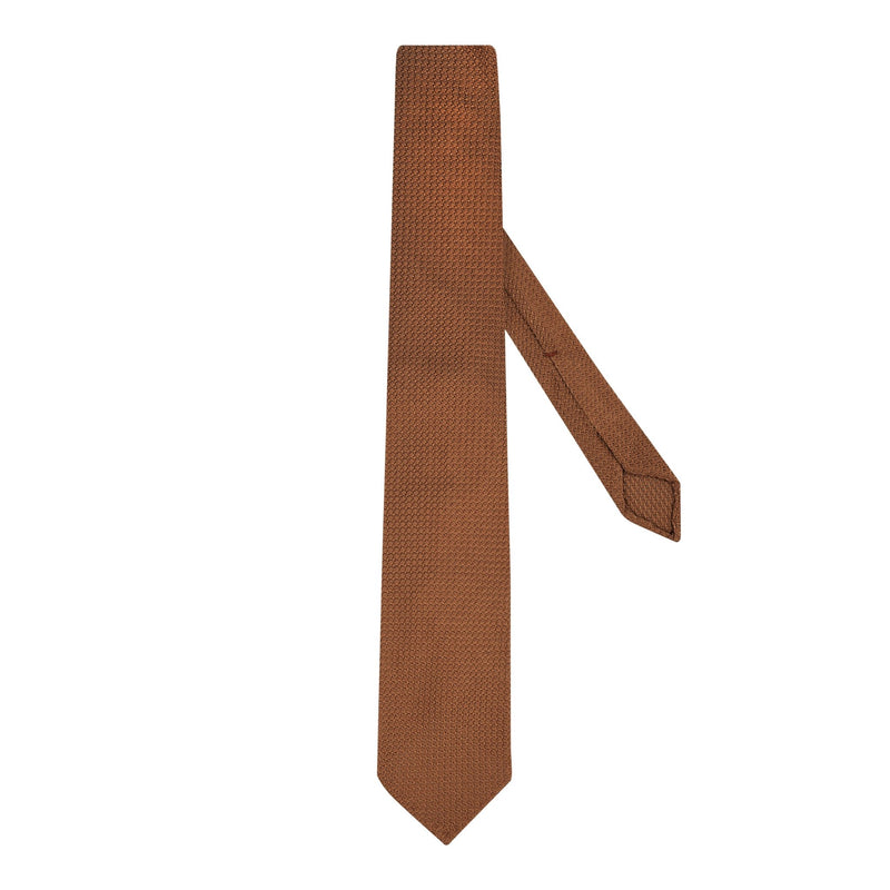 7 - Fold tie Garza Grossa in tobacco - Christian Weilert