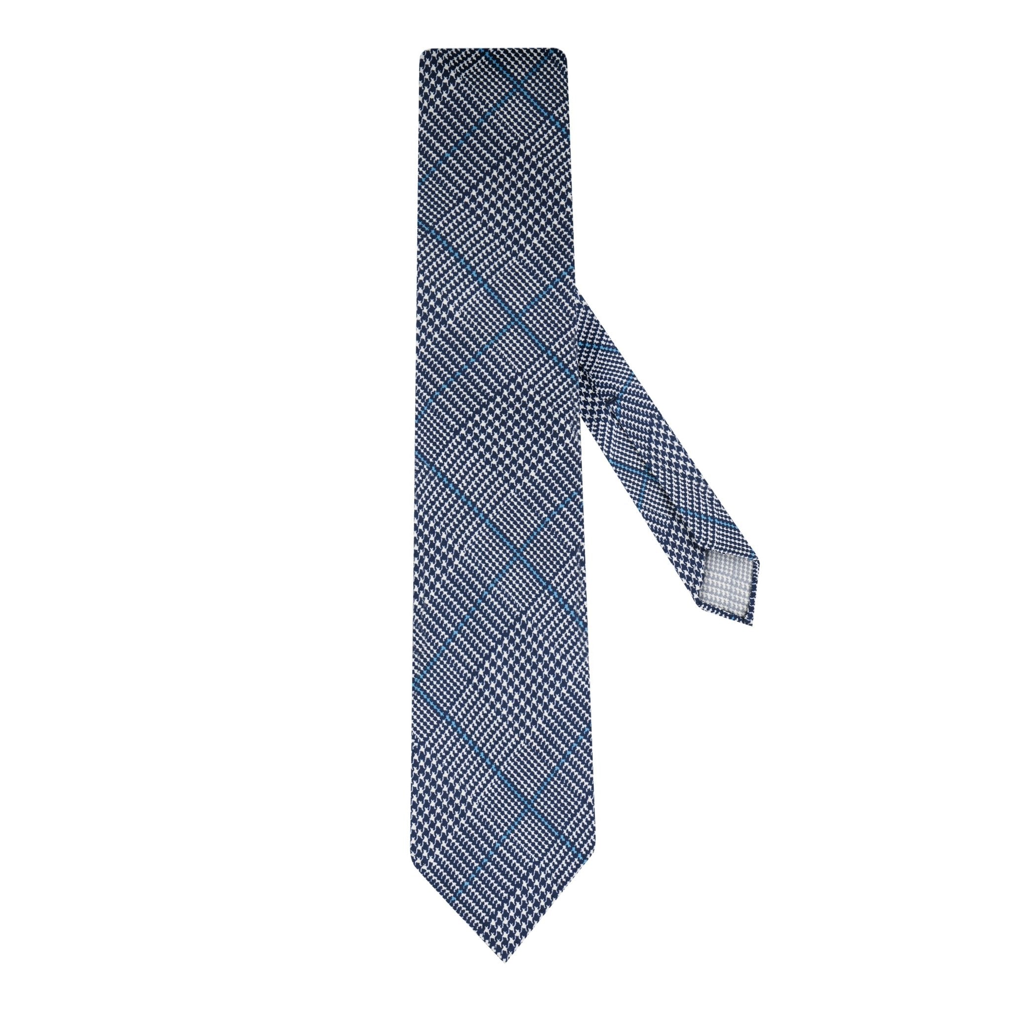 7 - Fold tie Prince of Wales Check - Christian Weilert