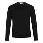 V-Ausschnitt Pullover Schwarz