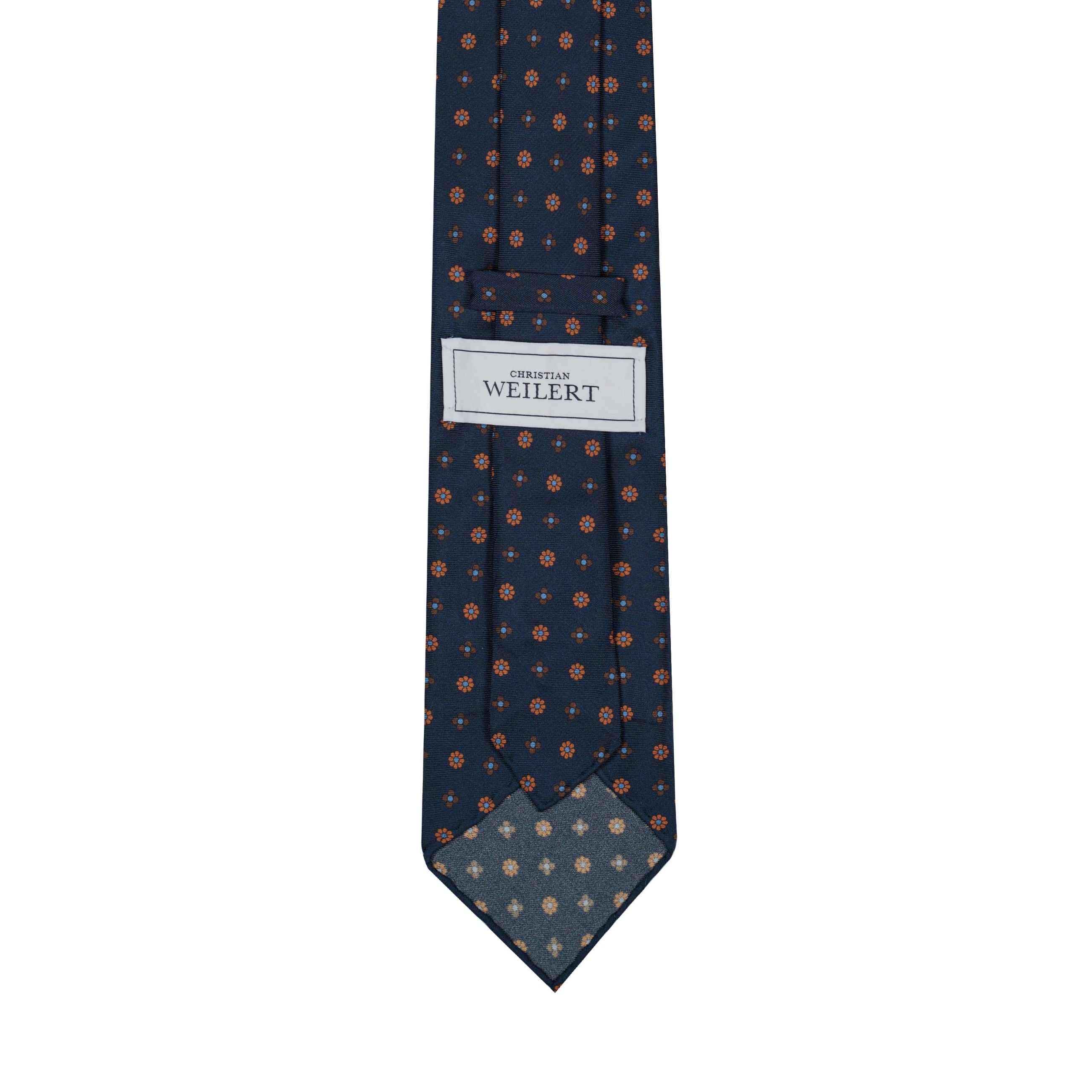 Arancio Notturno | Seide | Marineblau