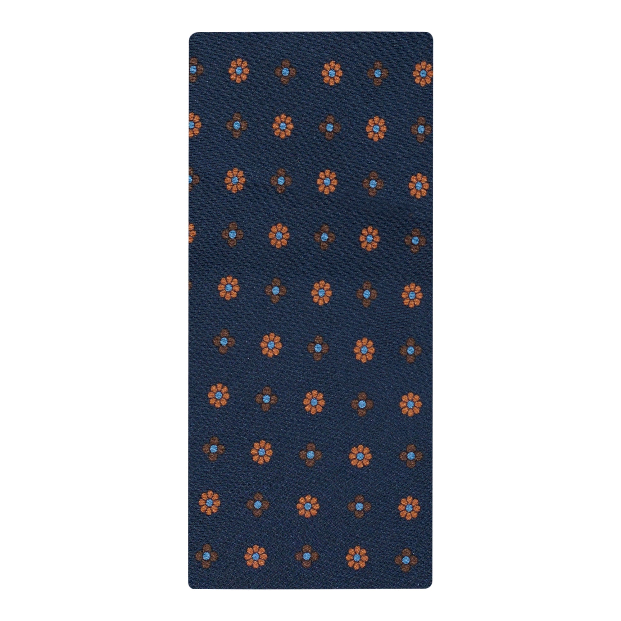 Arancio Notturno | Seide | Marineblau