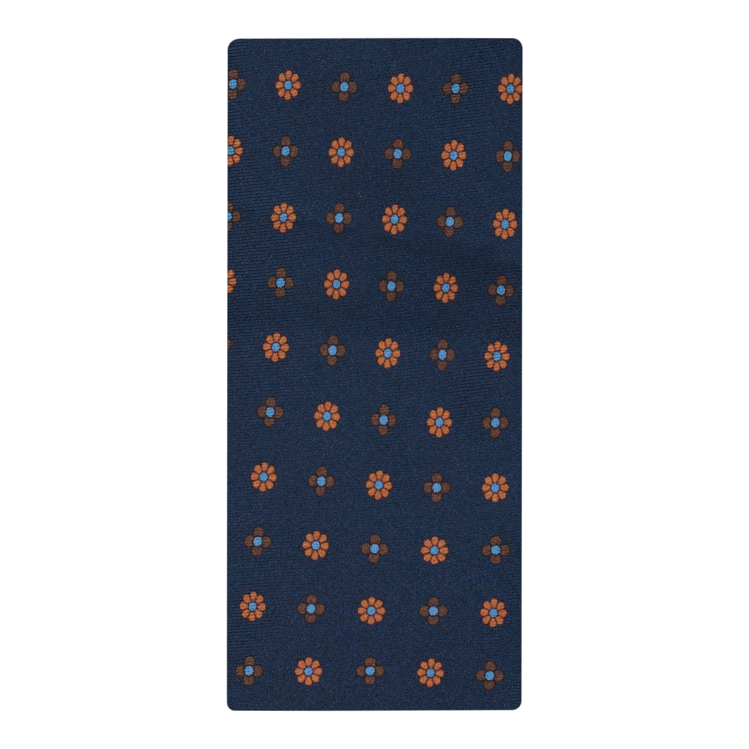 Arancio Notturno | Seide | Marineblau