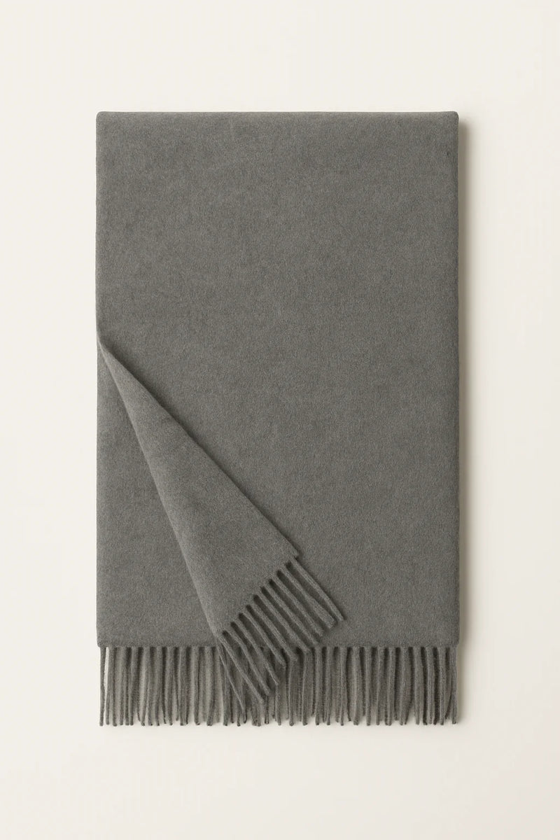 Schal | Kaschmir | Grau
