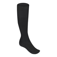 Knee-high socks | Cotton | Anthracite
