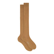 Calza al ginocchio | Cotone | Beige