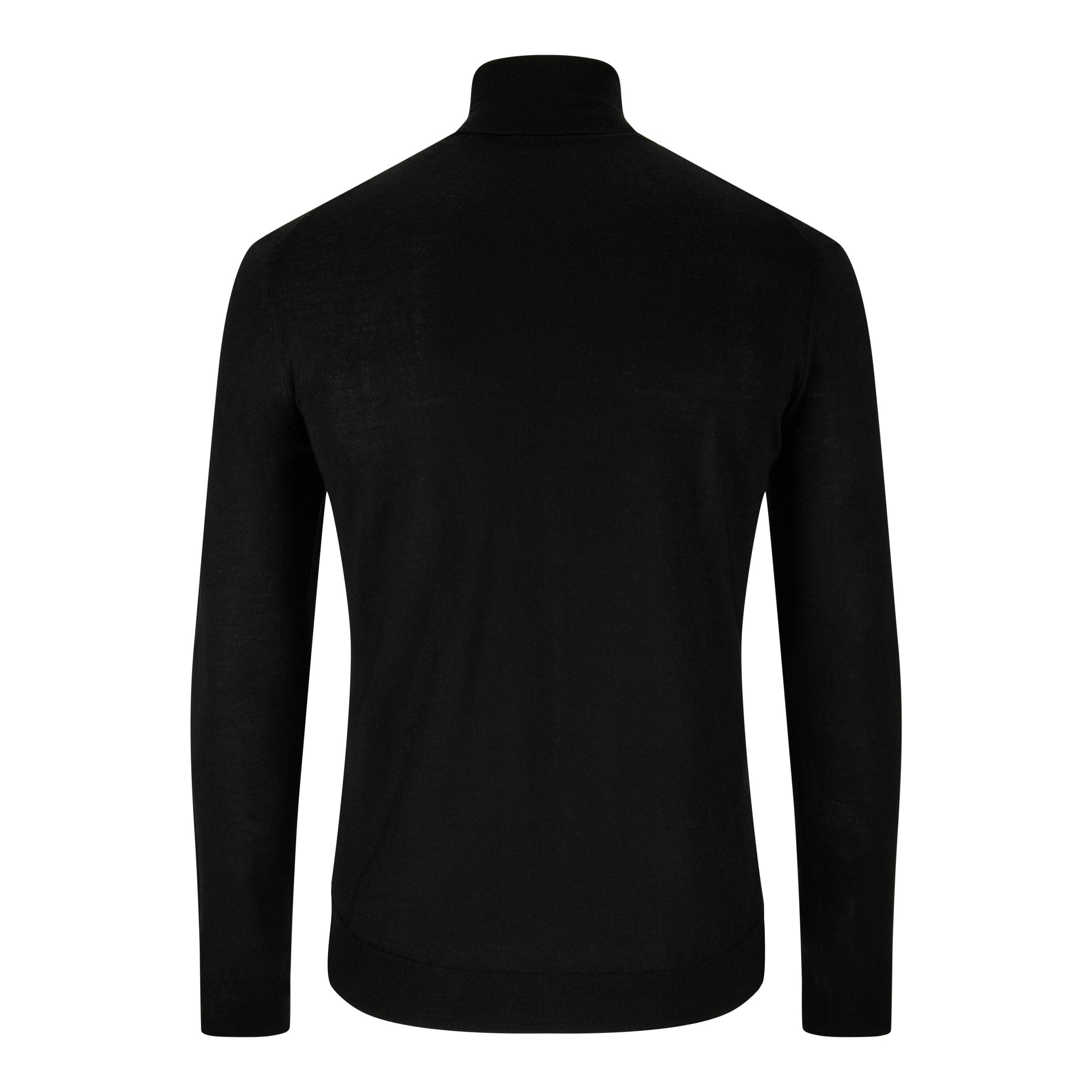 Rollkragenpullover Schwarz