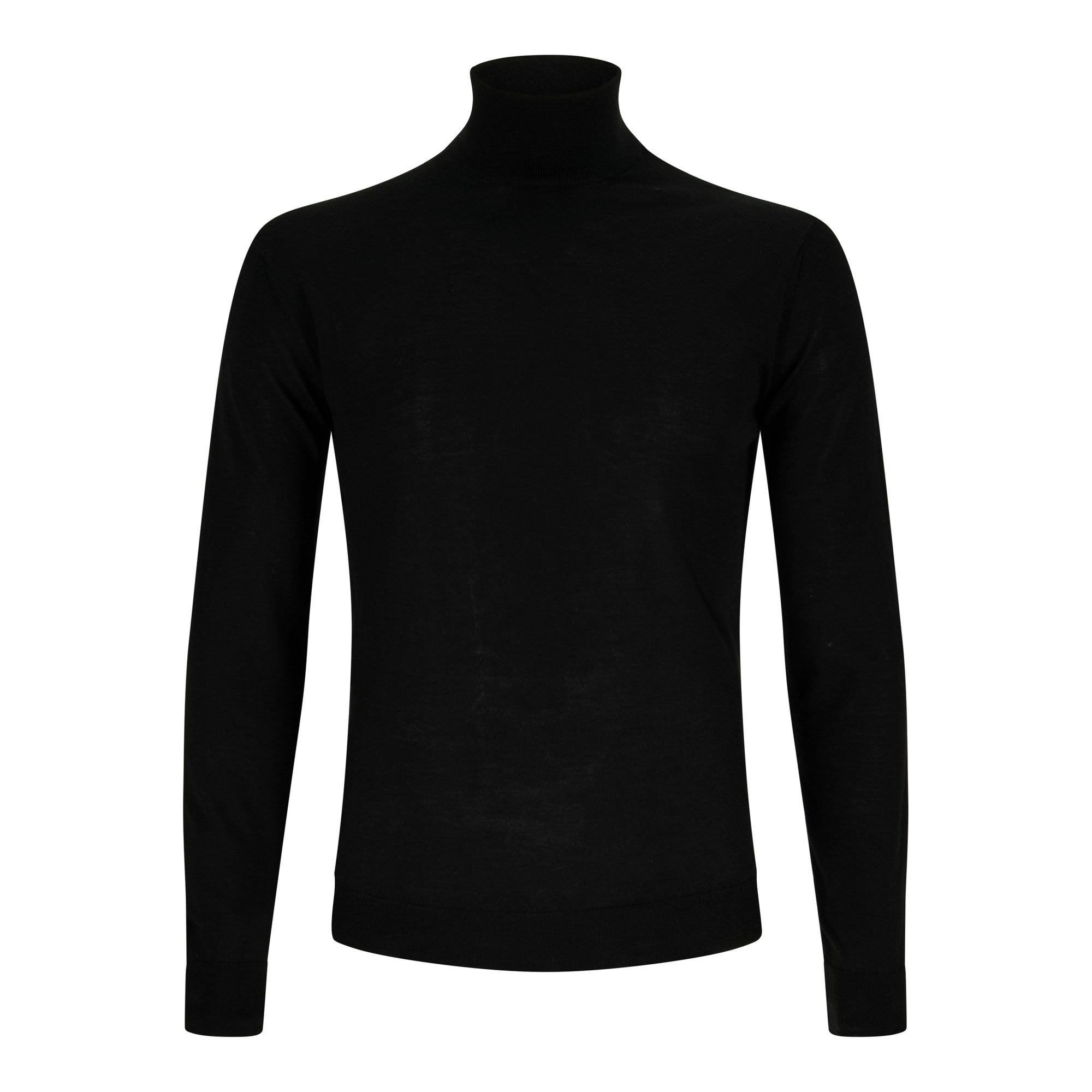 Rollkragenpullover Schwarz