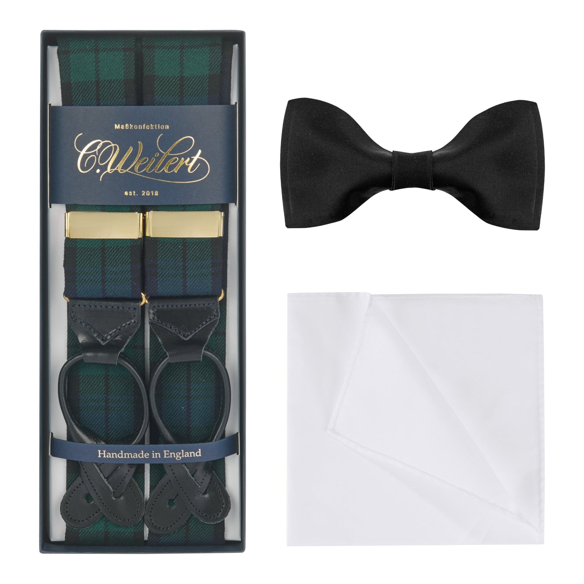 Black - Tie Bundle Tartan Green - Christian Weilert