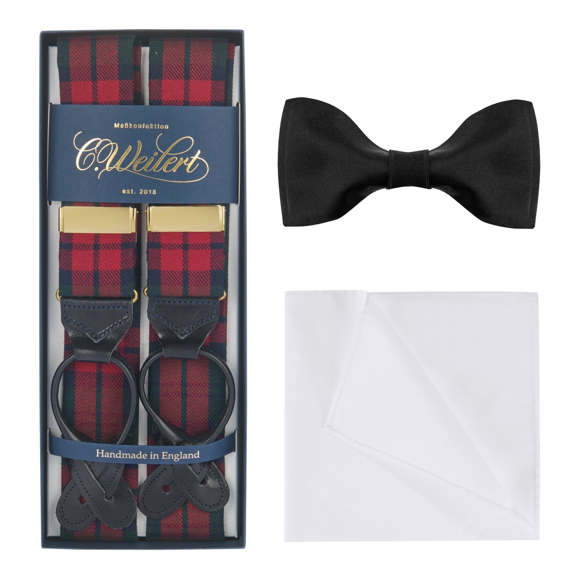 Black - Tie Bundle Tartan Rot - Christian Weilert