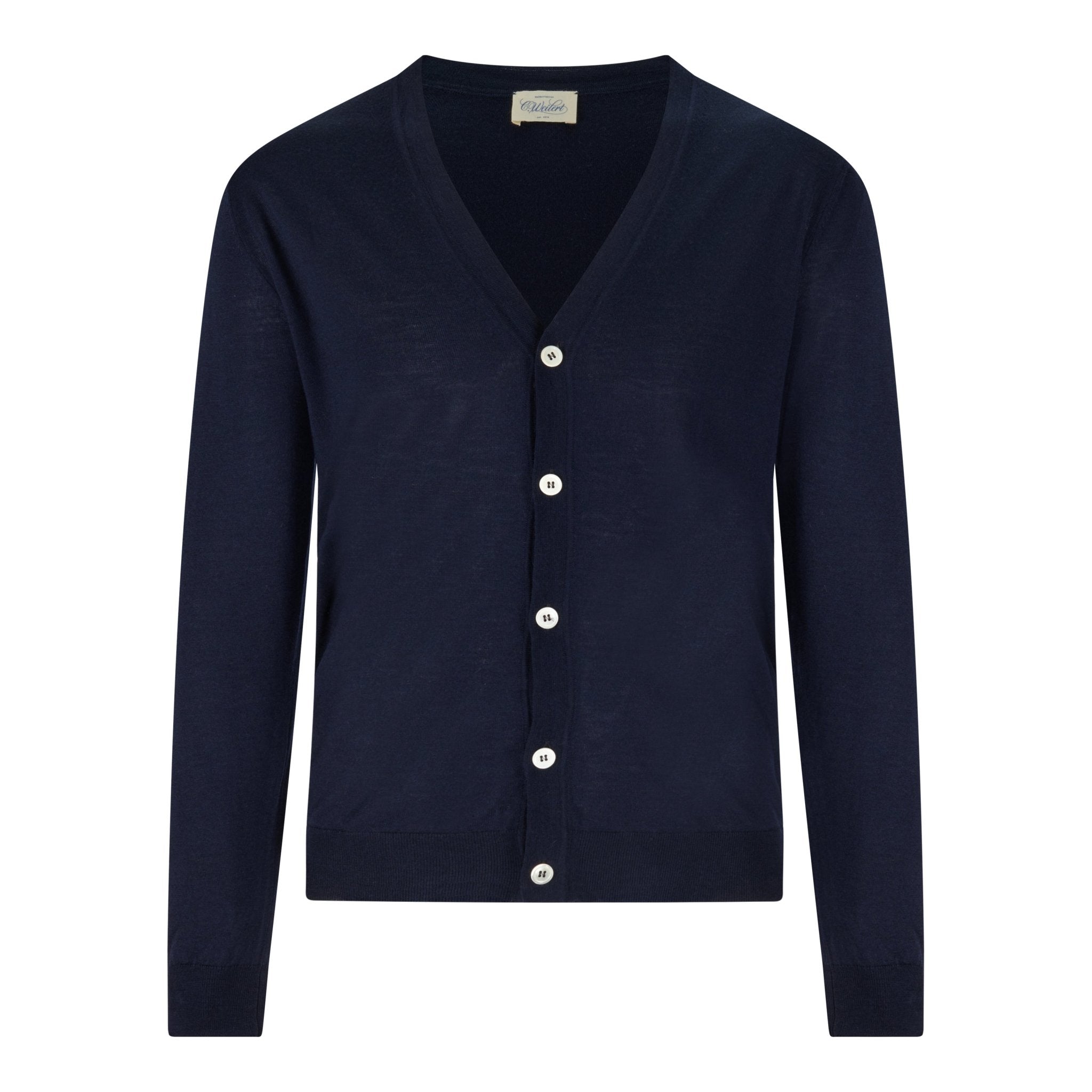 Cardigan dark blue - Christian Weilert