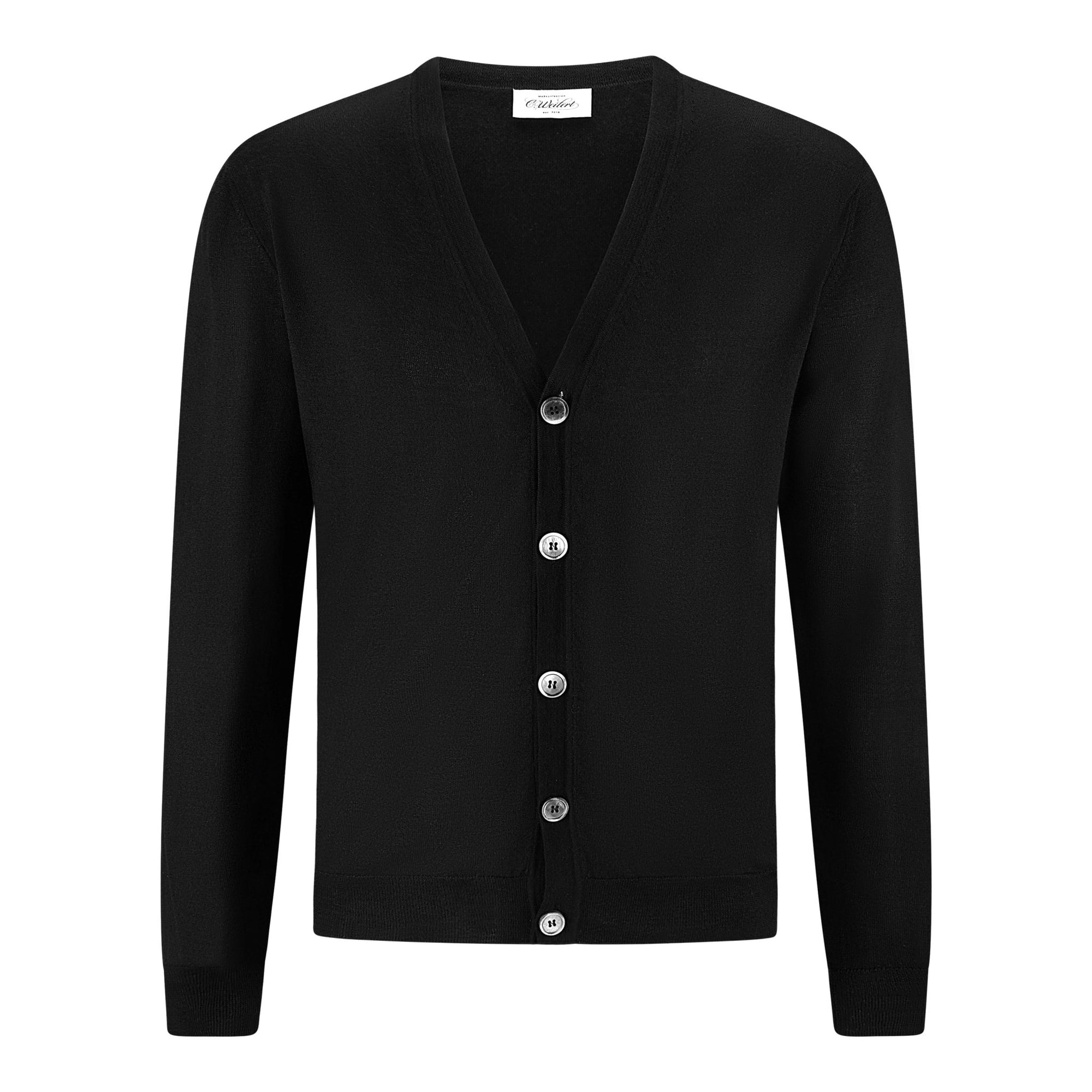 Cardigan black - Christian Weilert