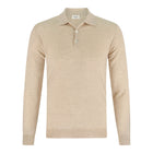 Longsleeve Polo Beige - Christian Weilert