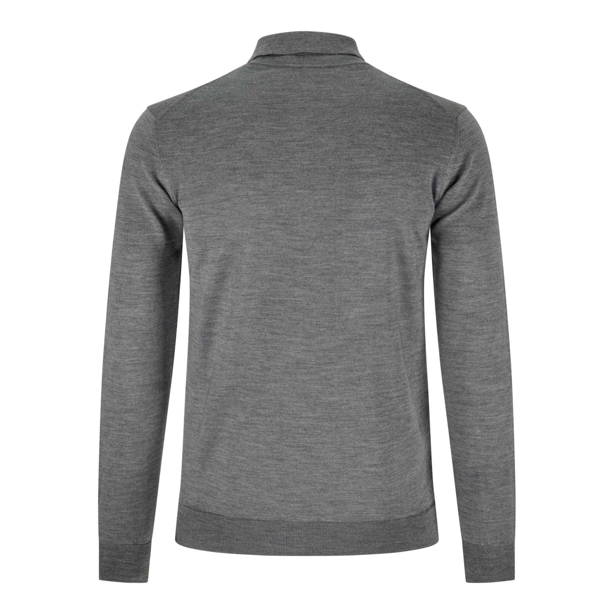 Longsleeve Polo Grau - Christian Weilert