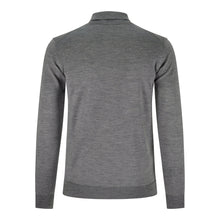 Longsleeve polo gray - Christian Weilert