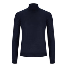 Rollkragenpullover Dunkelblau - Christian Weilert