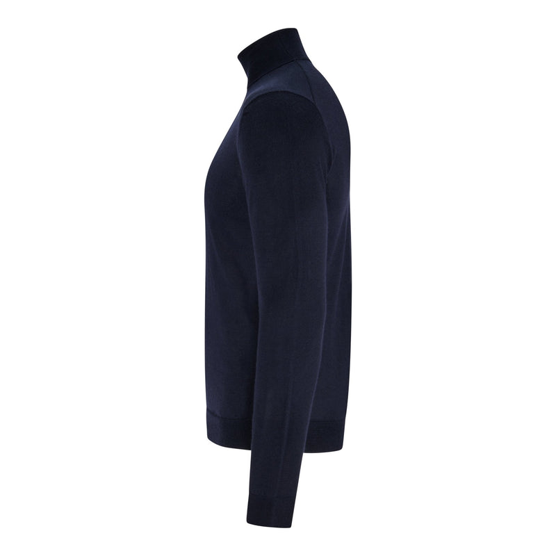 Turtleneck sweater dark blue - Christian Weilert