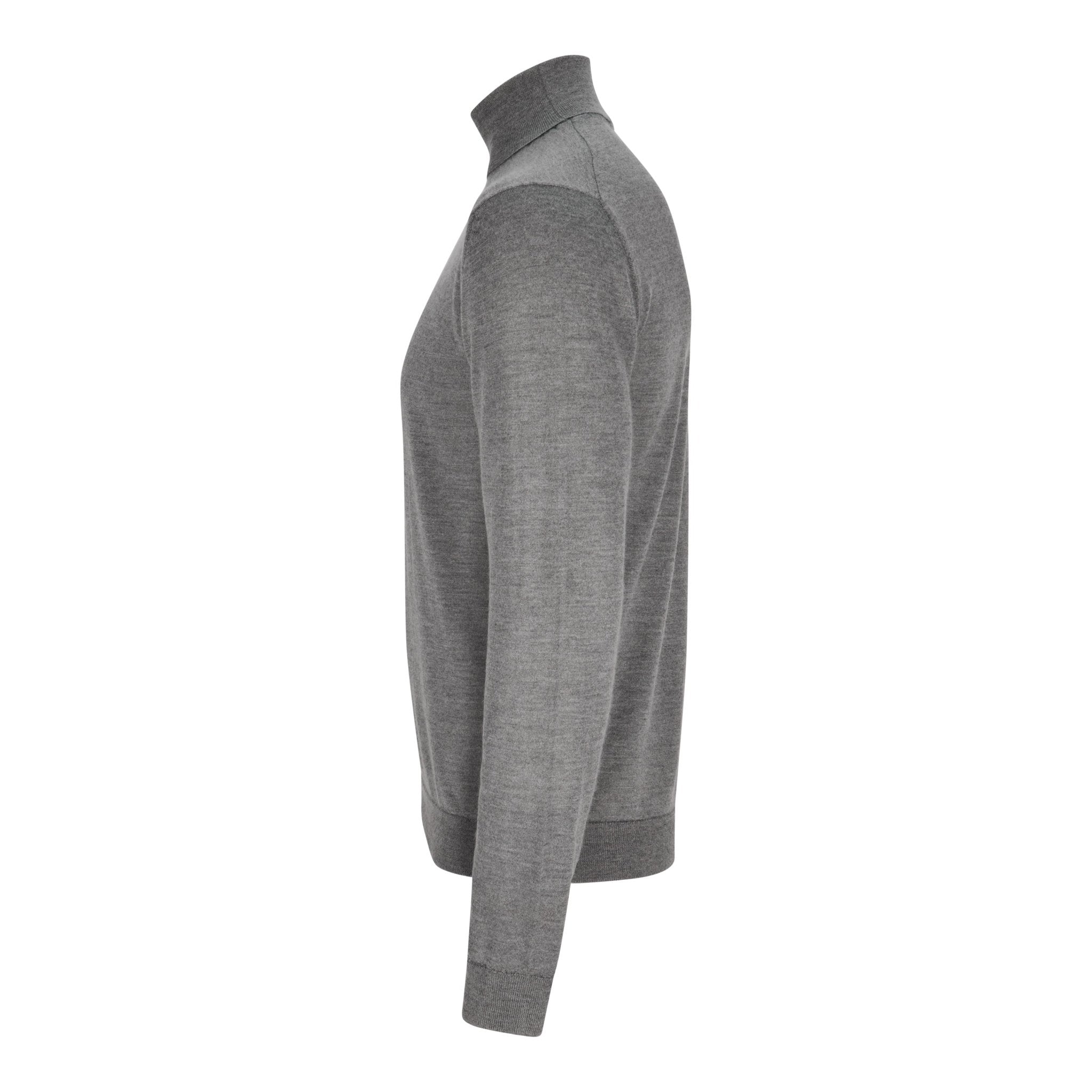 Rollkragenpullover Grau - Christian Weilert