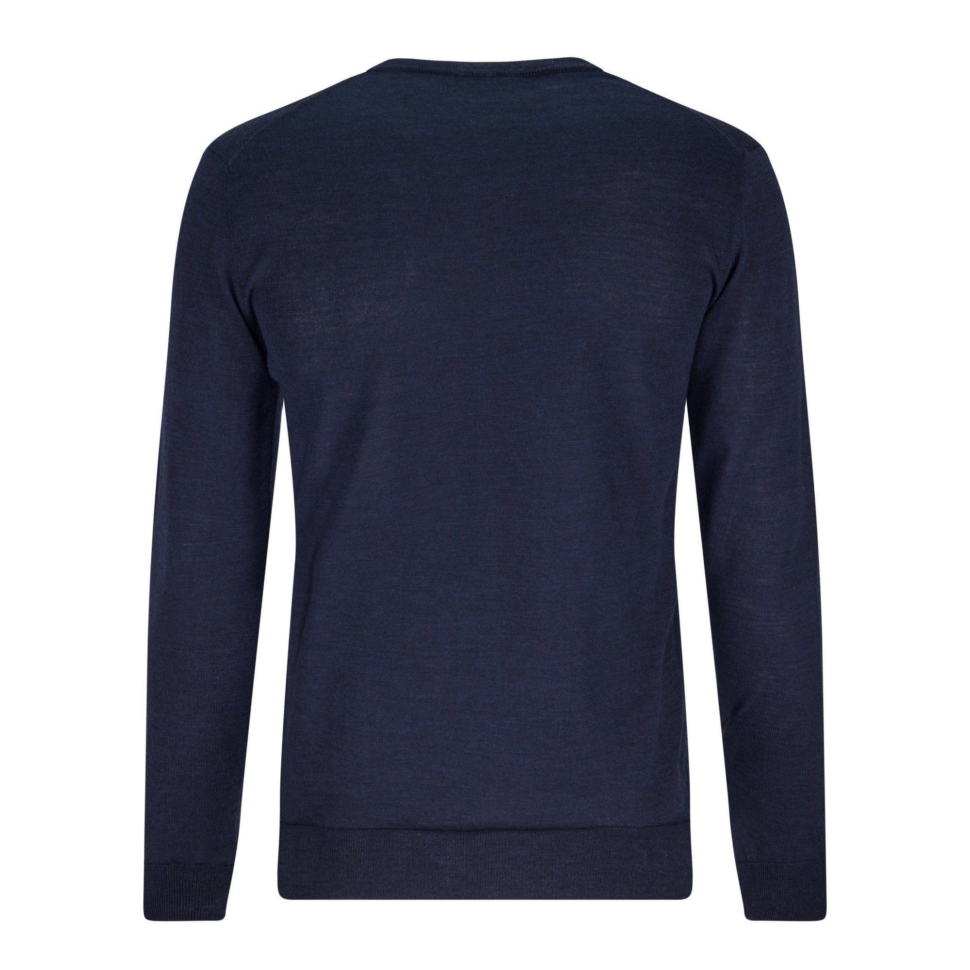 V - neck sweater dark blue - Christian Weilert