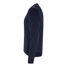 V - neck sweater dark blue - Christian Weilert