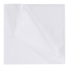 Weißes Einstecktuch aus reiner Baumwolle - Christian Weilert